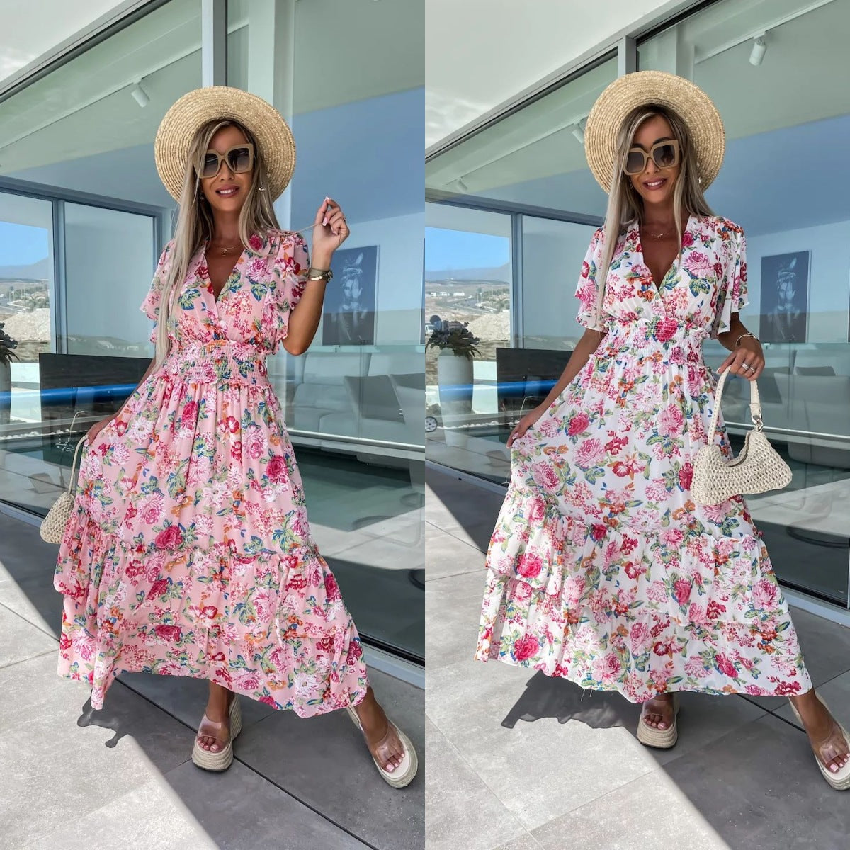 robe fleurie