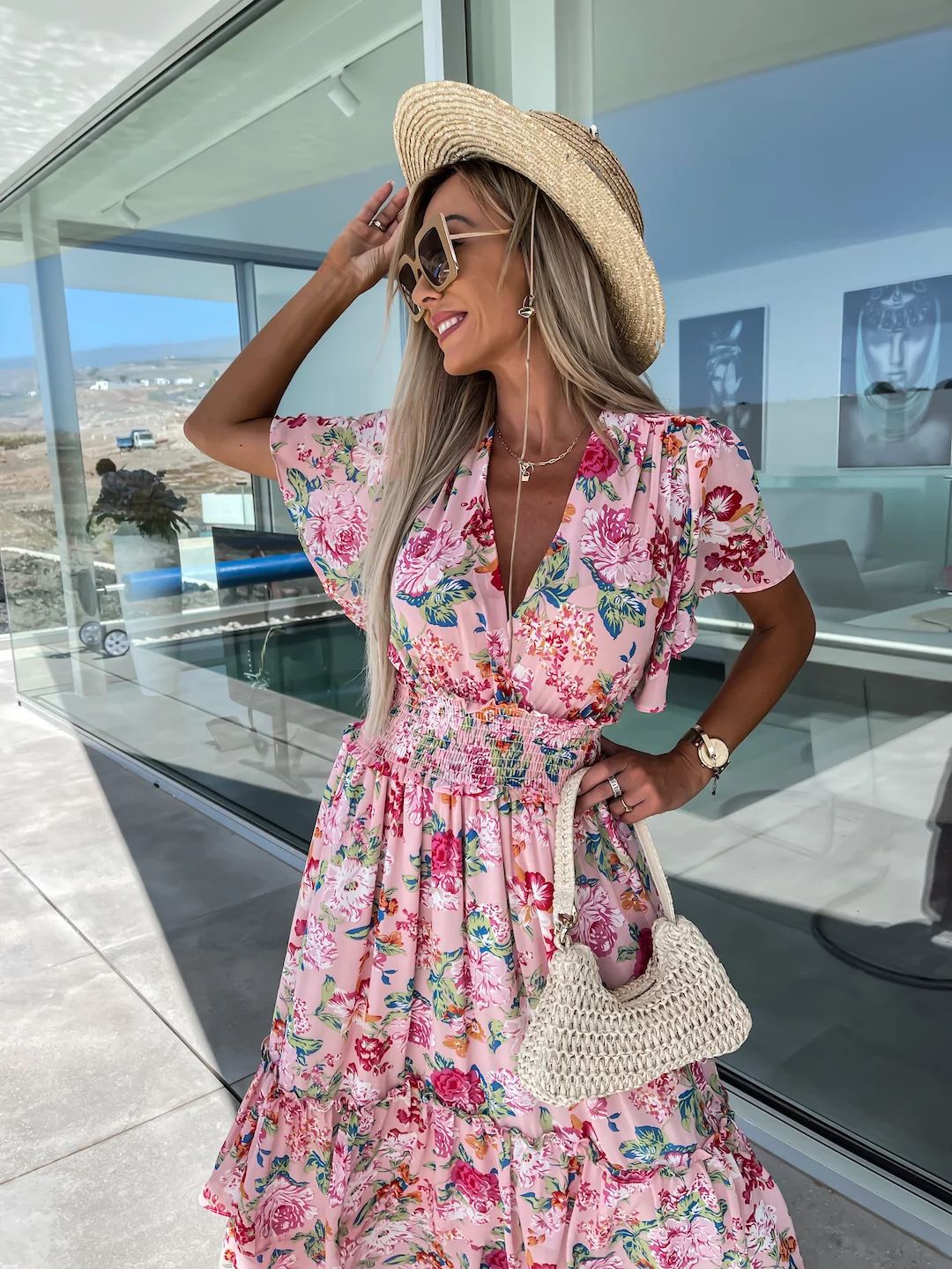 robe fleurie