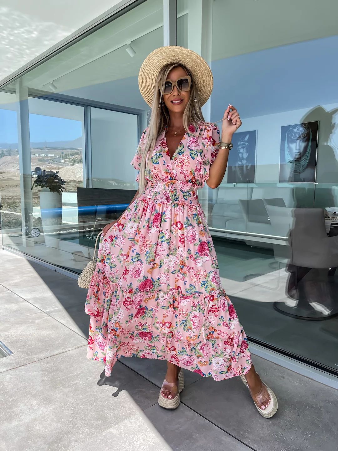 robe fleurie