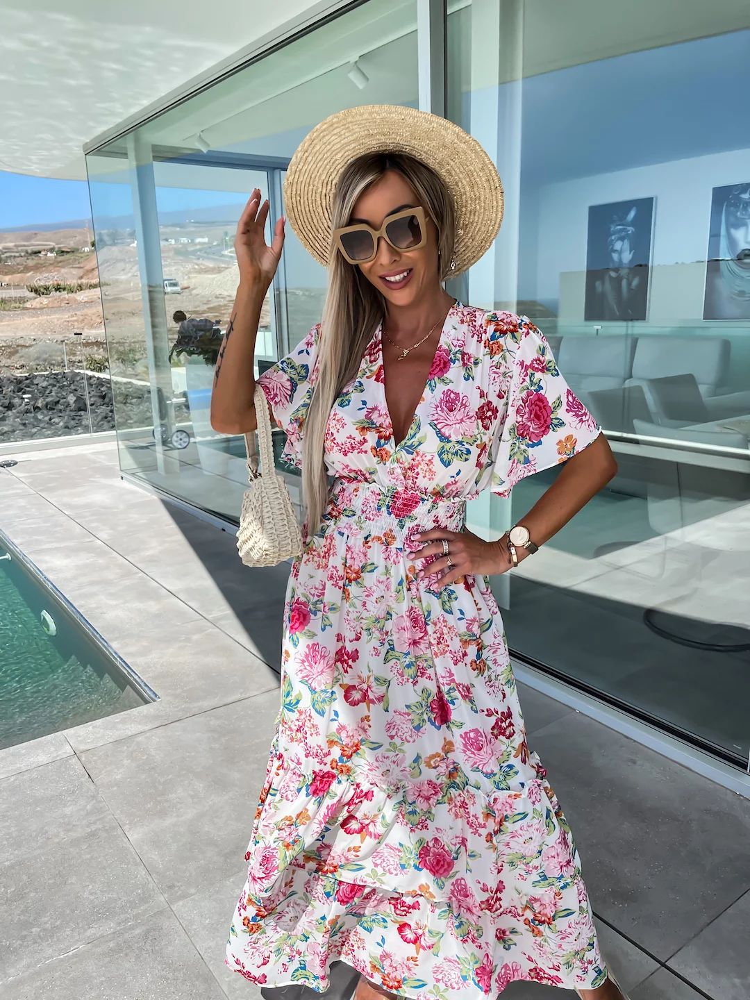robe fleurie