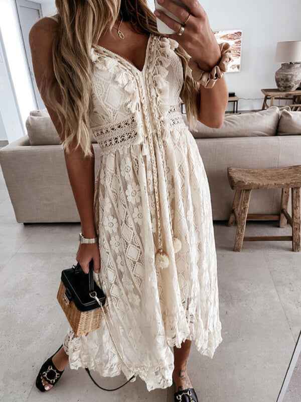 Robe dentelle - Tatieonline
