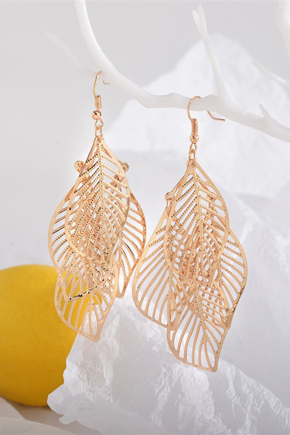 Boucle feuille - Tatieonline
