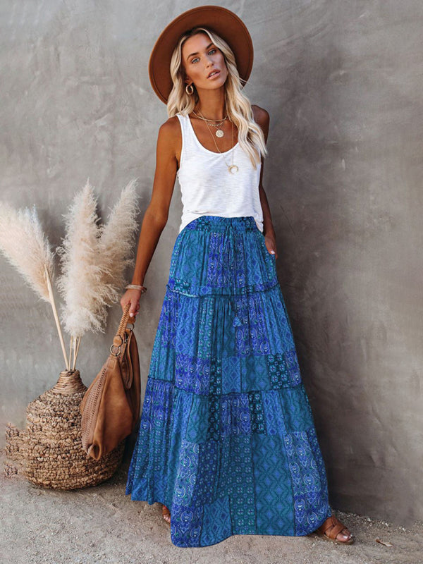 Jupe style boheme - Tatieonline