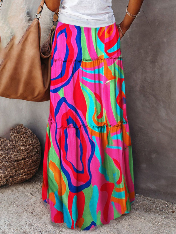 Jupe style boheme - Tatieonline