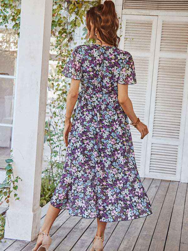 robe fleurie - Tatieonline