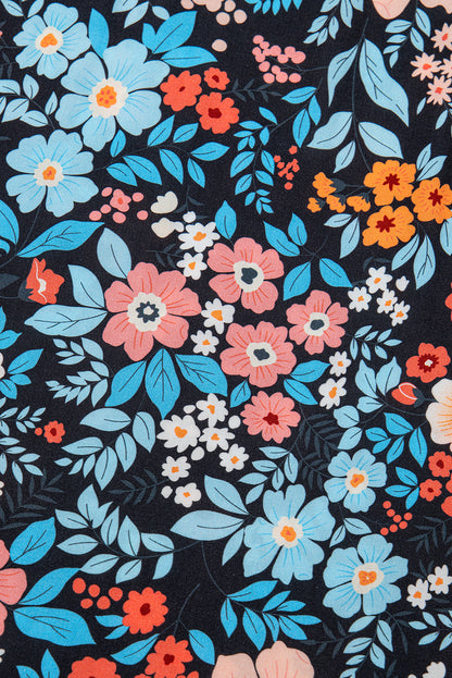 robe boheme bleu