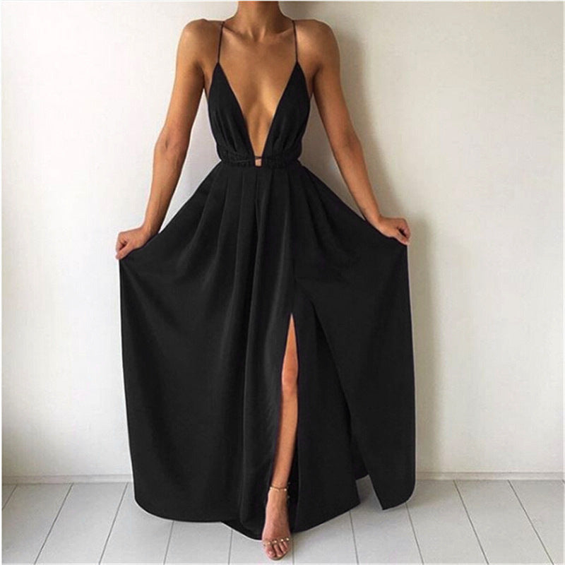 robe col V - Tatieonline