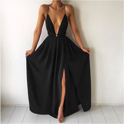 robe col V - Tatieonline