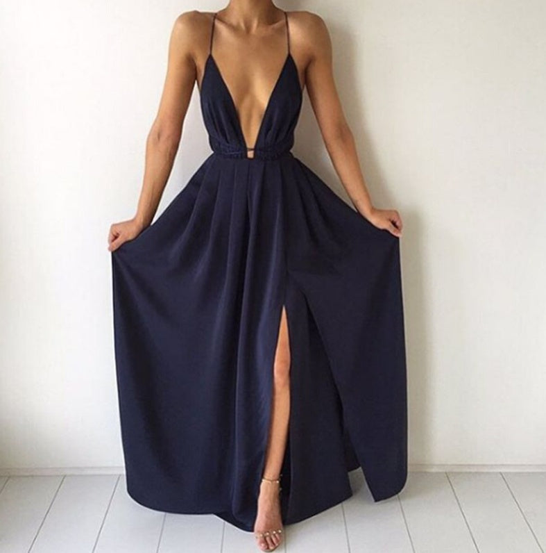 robe col V - Tatieonline