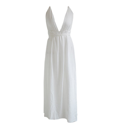 robe col V - Tatieonline
