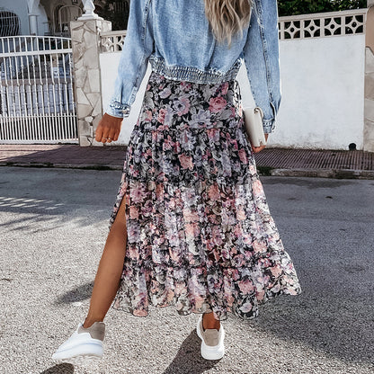 Jupes florales - Tatieonline