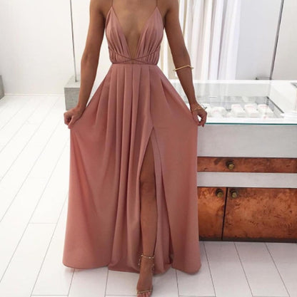 robe col V - Tatieonline