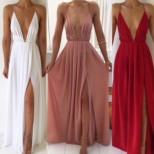 robe col V - Tatieonline
