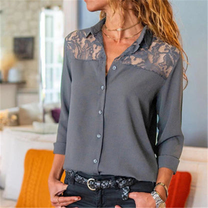 Chemise dentelle - Tatieonline