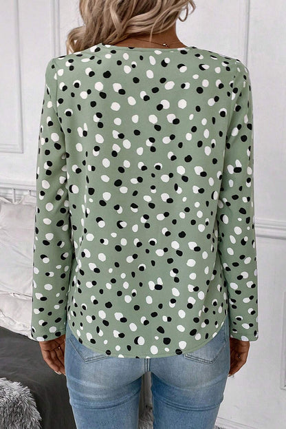 Blouse a pois