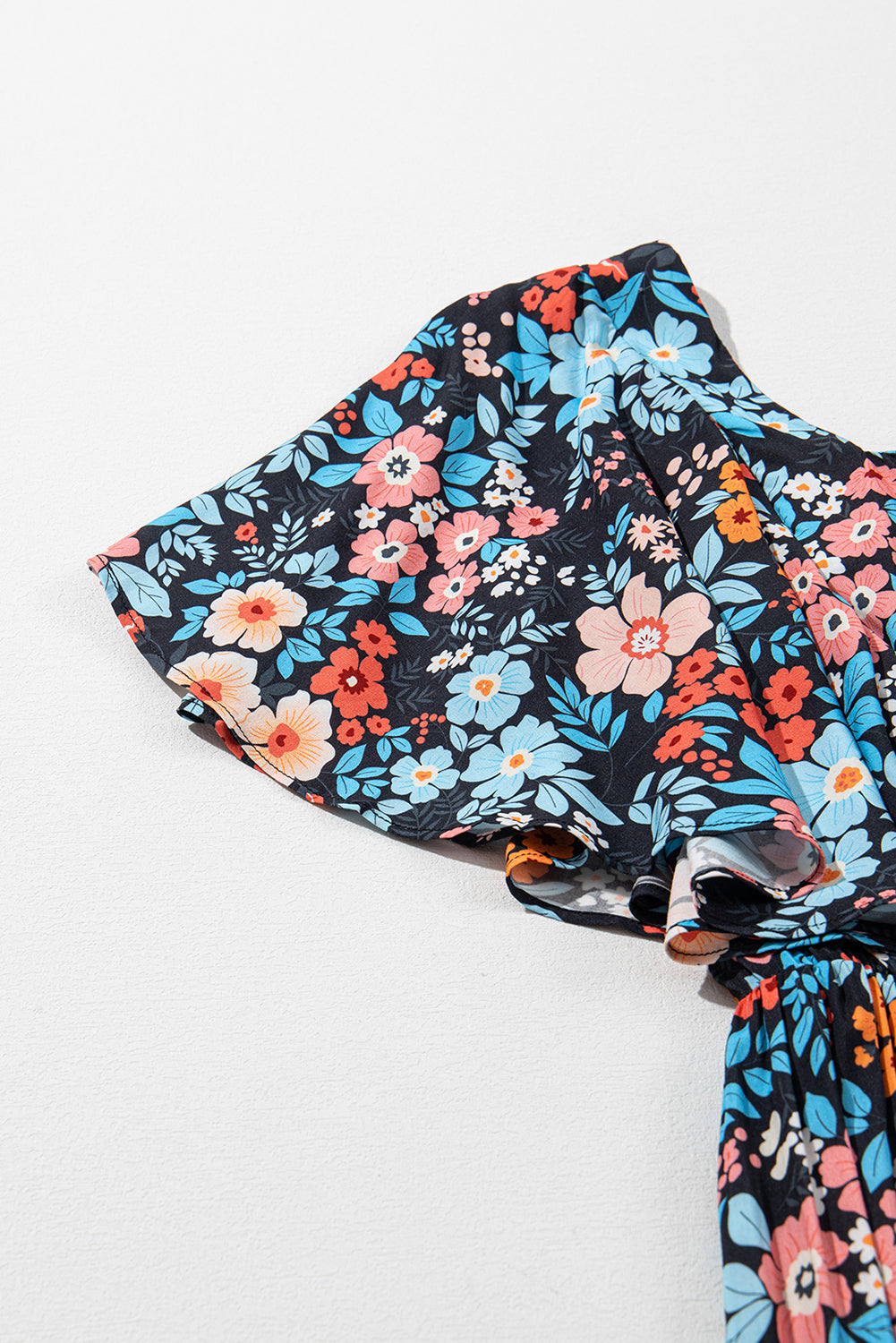 robe boheme bleu