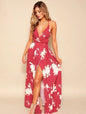 robe col V - Tatieonline
