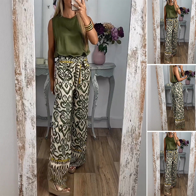 Pantalon large