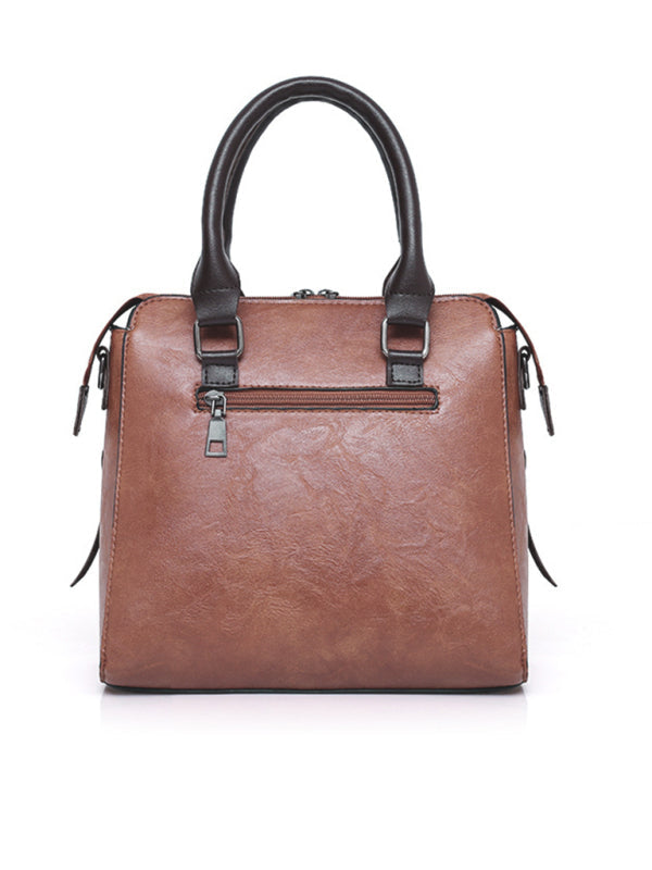 New Fashion Messenger Bag Four-Piece Set Retro Mother-in-Chief Handbag Tatieonline