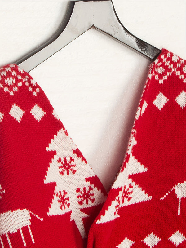 Pull Noel col v - Tatieonline
