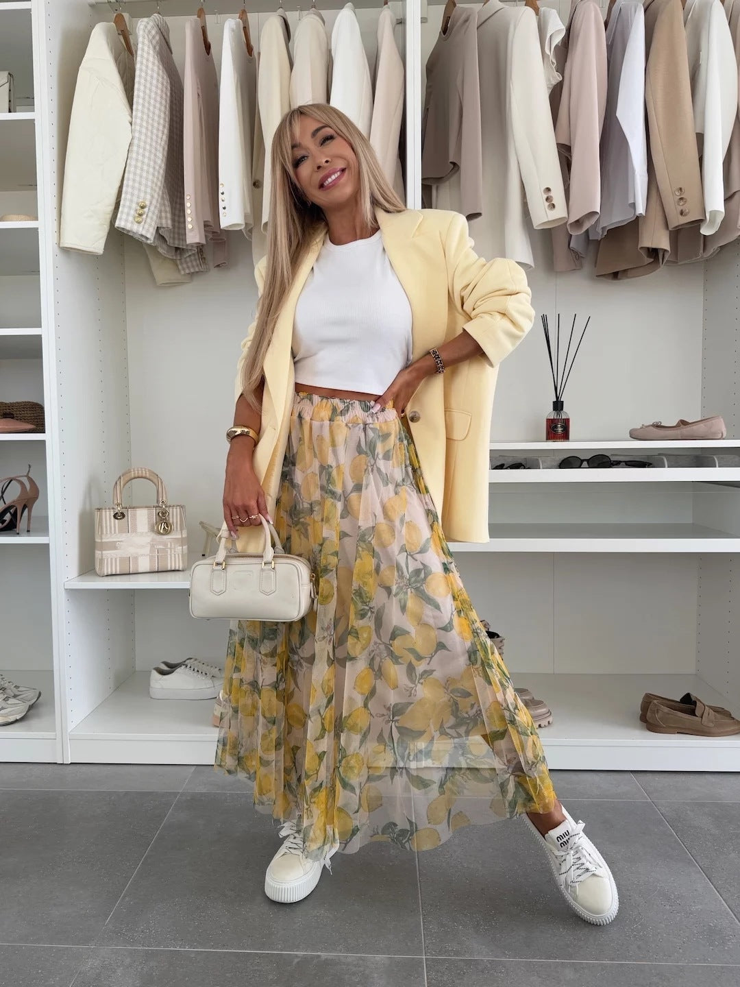 Jupe Citron - Tatieonline