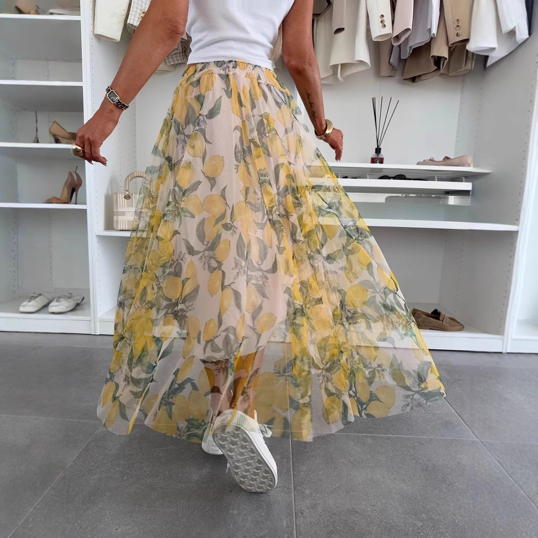 Jupe Citron - Tatieonline