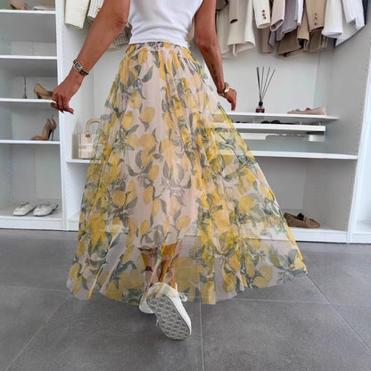 Jupe Citron - Tatieonline
