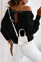 Pull noeud au dos - Tatieonline
