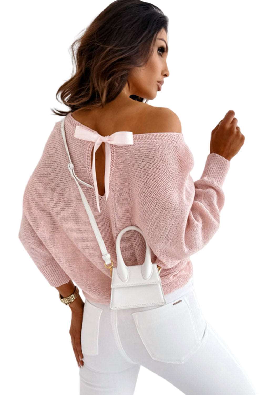 Pull noeud au dos - Tatieonline