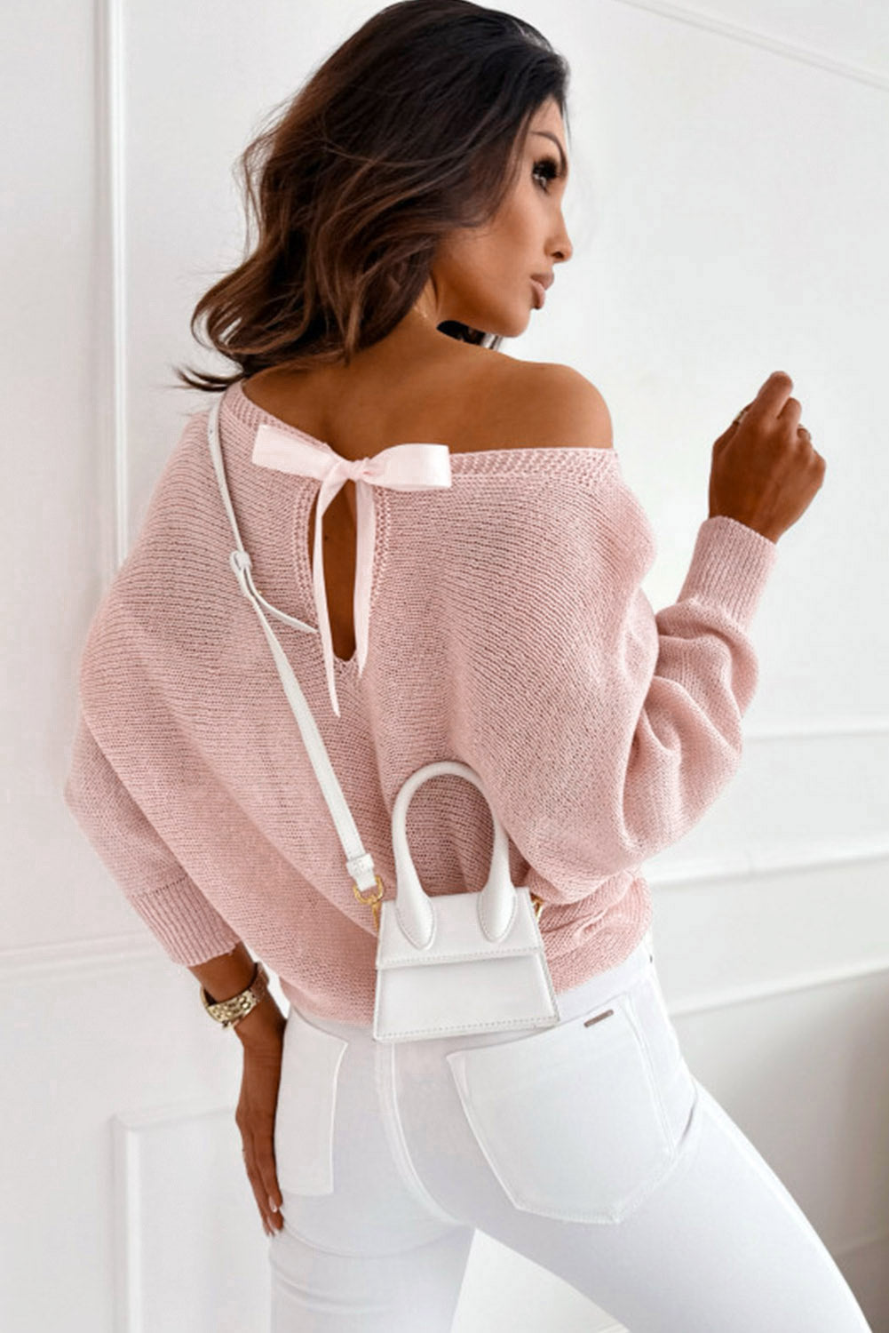 Pull noeud au dos - Tatieonline