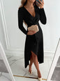 Robe cocktail col V Tatieonline
