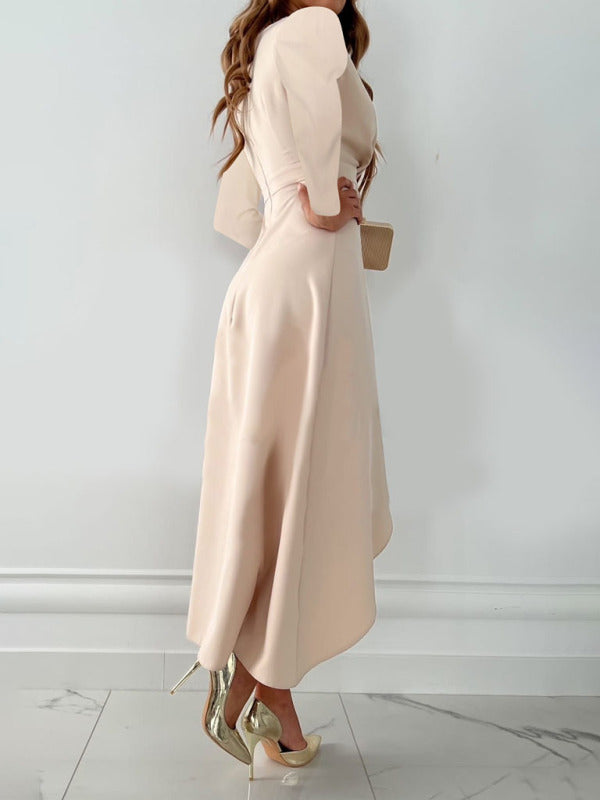 Robe cocktail col V Tatieonline