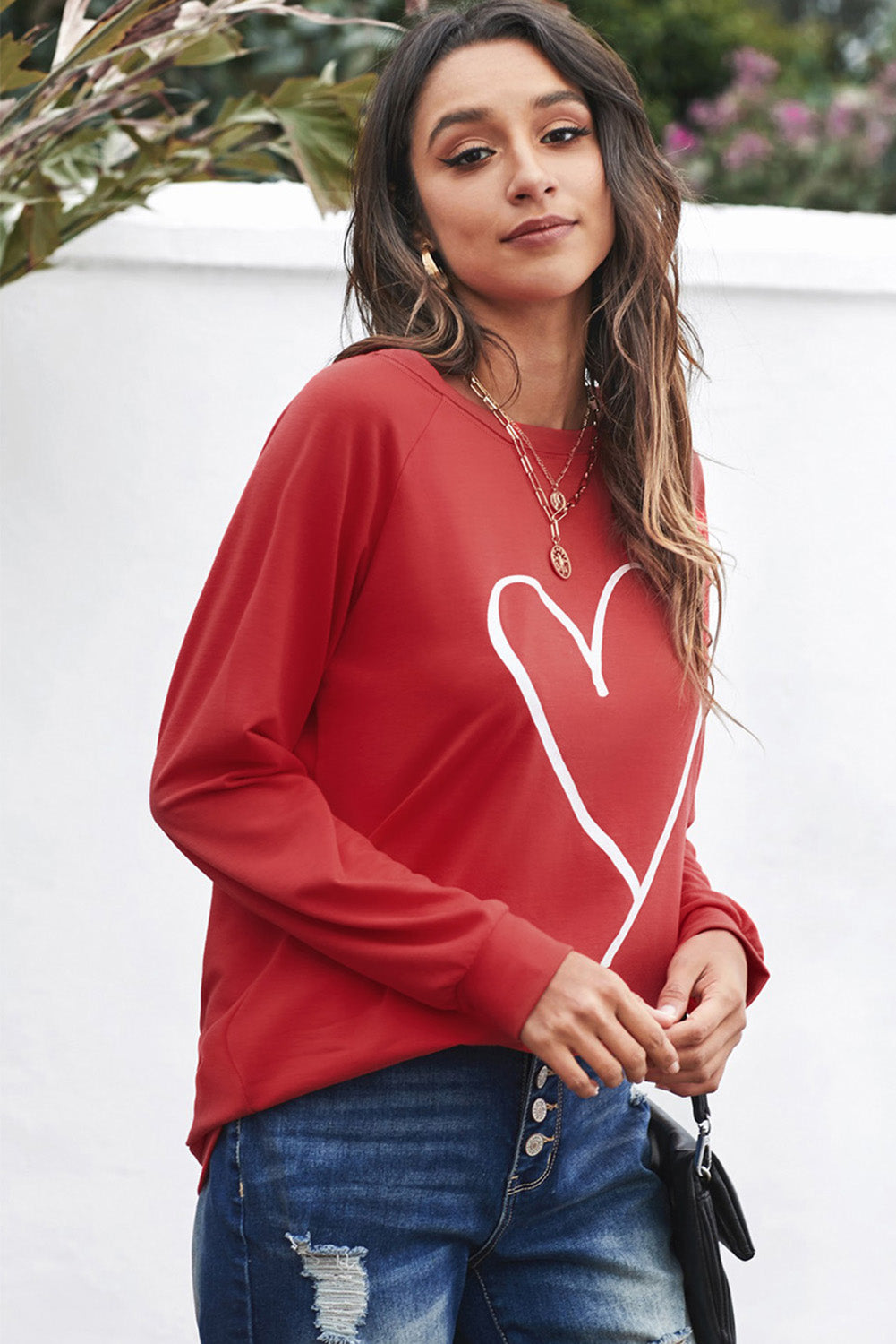 Sweat coeur - Tatieonline