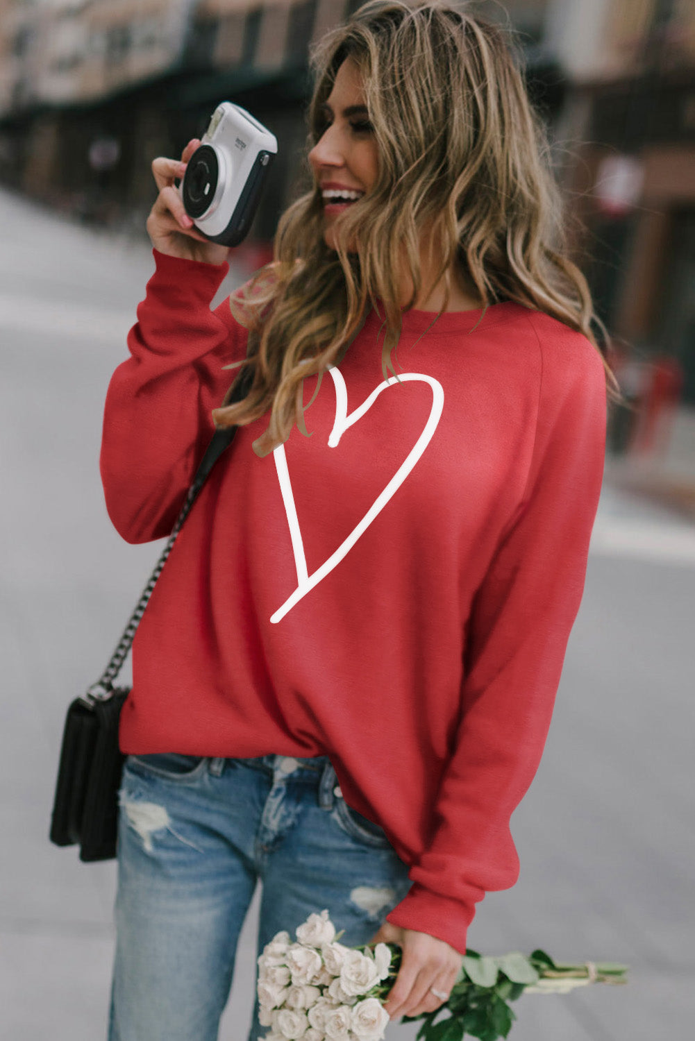 Sweat coeur - Tatieonline