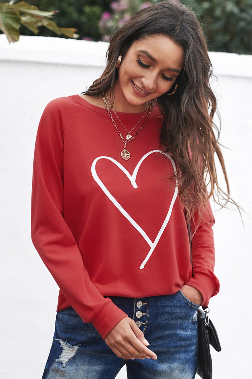 Sweat coeur - Tatieonline