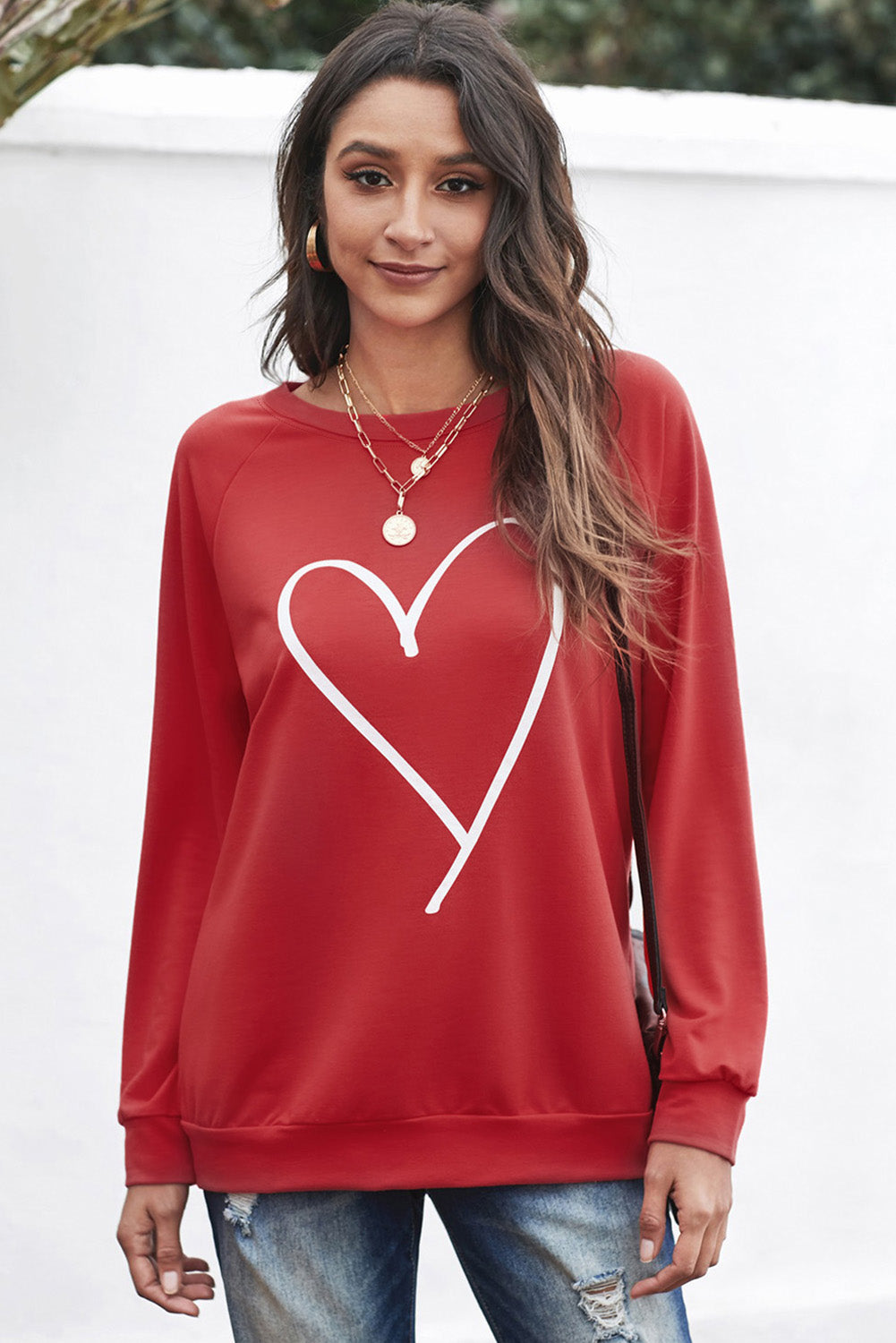 Sweat coeur - Tatieonline