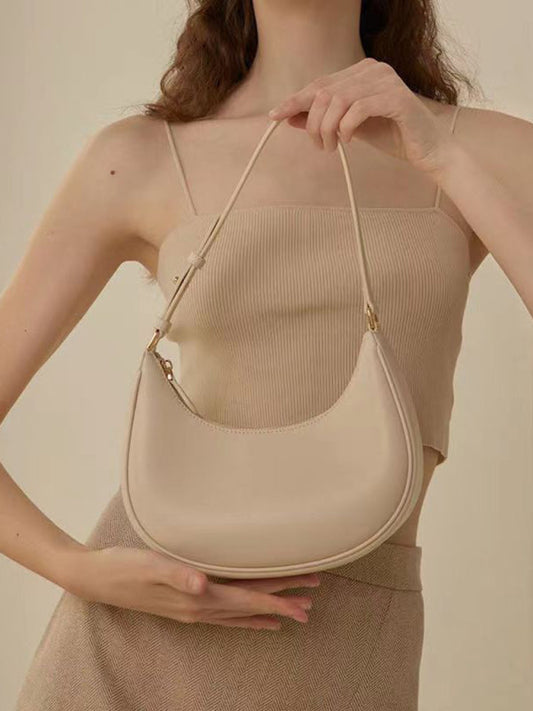 Underarm Bag One Shoulder Baguette Bag Women Messenger Bag Half Moon Bag Tatieonline