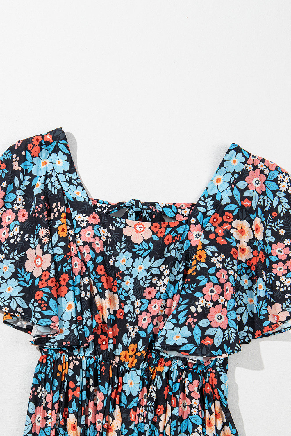 robe boheme bleu