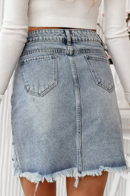 Jupe denim