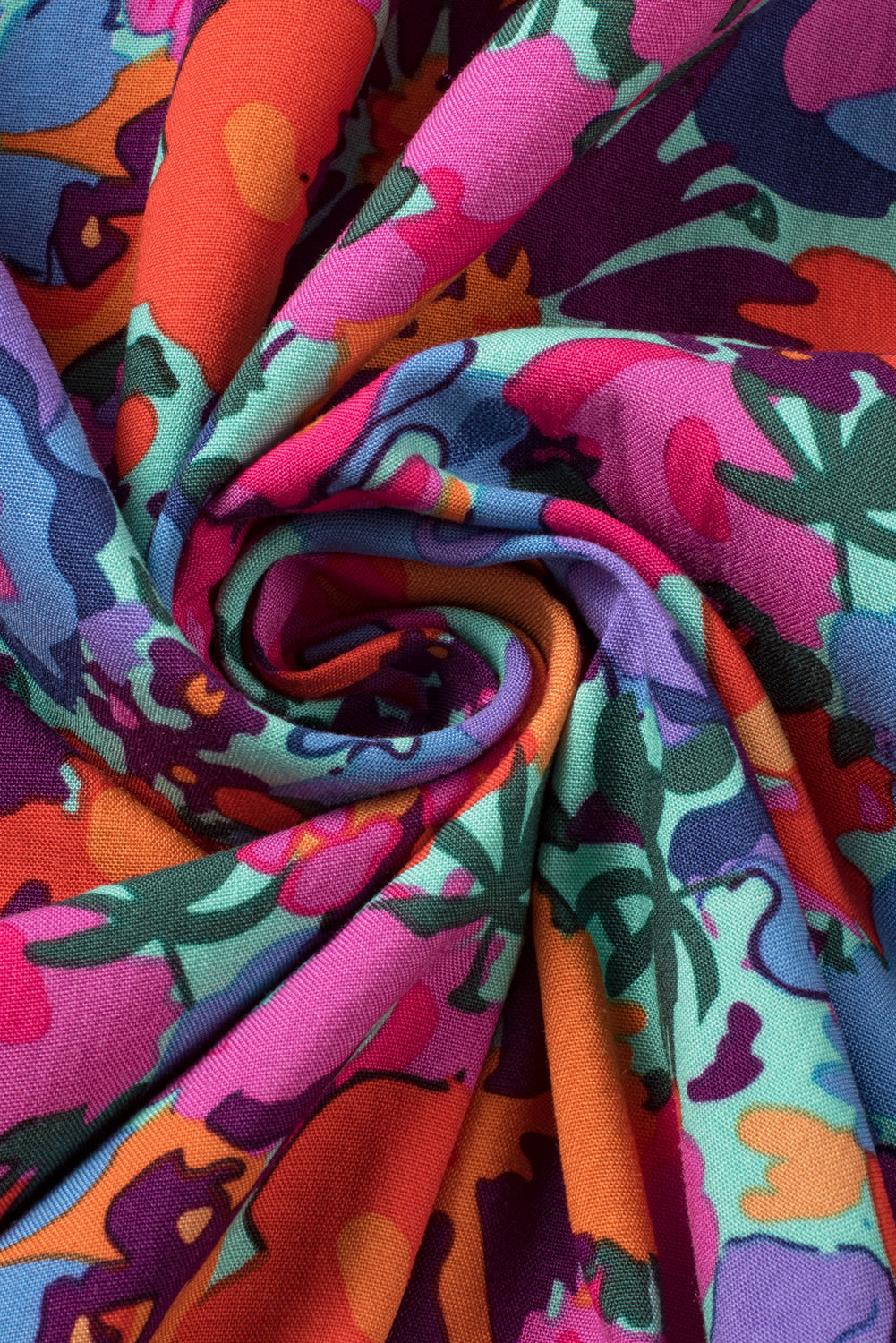 Robe bleu floral