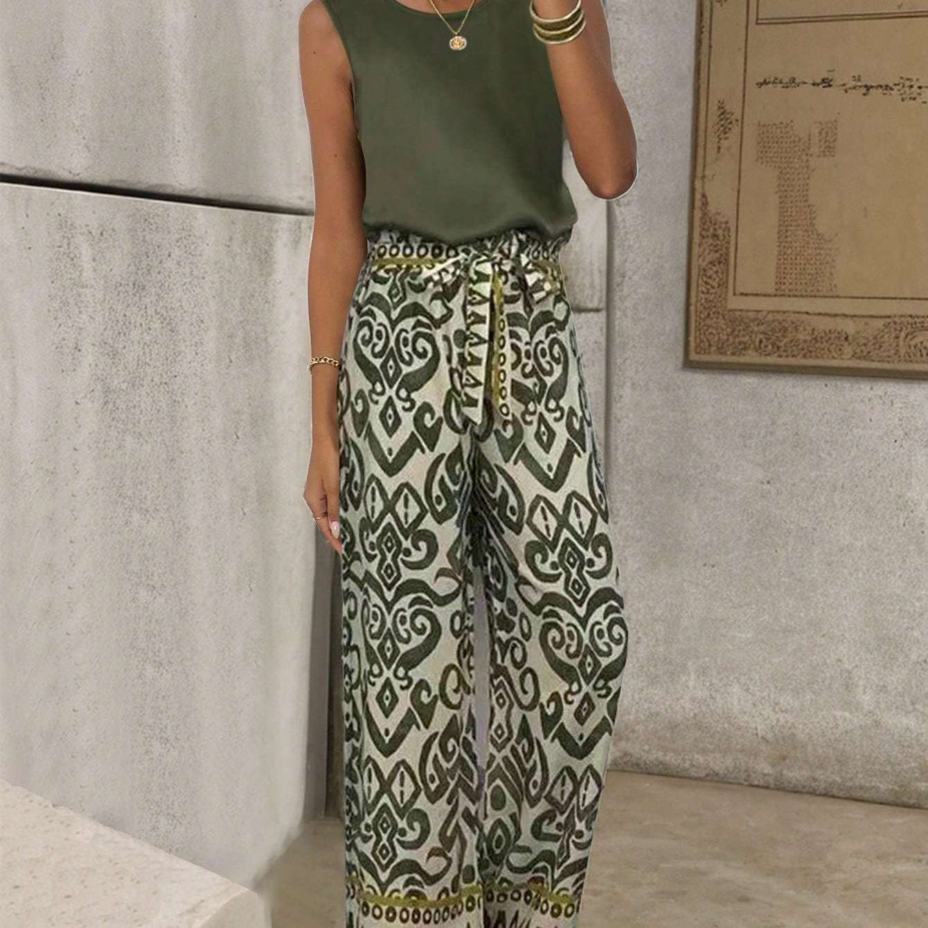Pantalon large