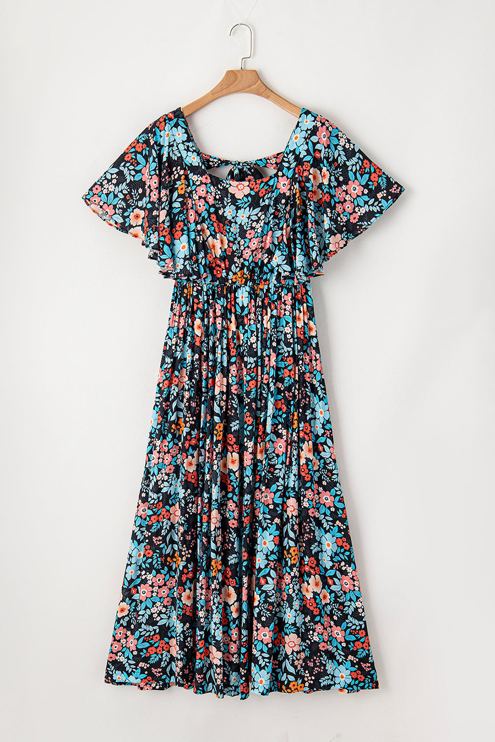 robe boheme bleu