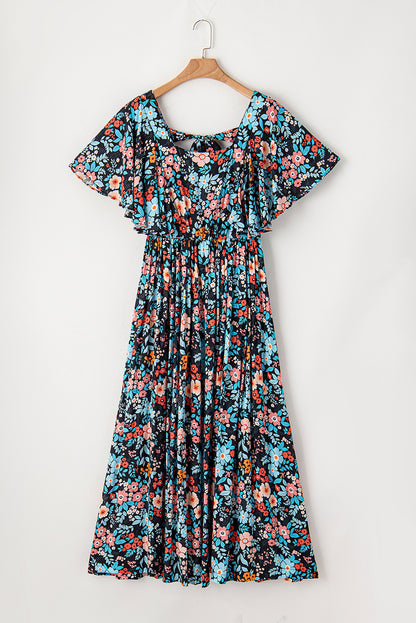 robe boheme bleu