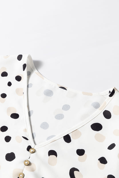 Blouse a pois