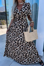 Robe maxi leopard
