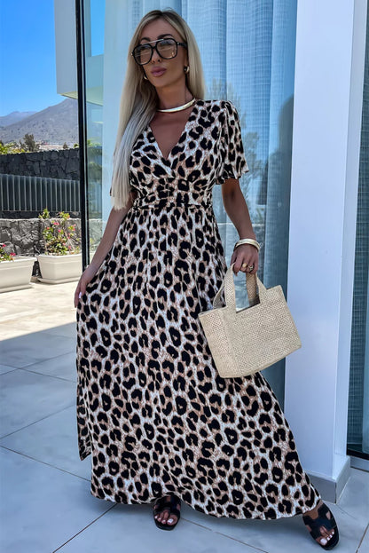 Robe maxi leopard