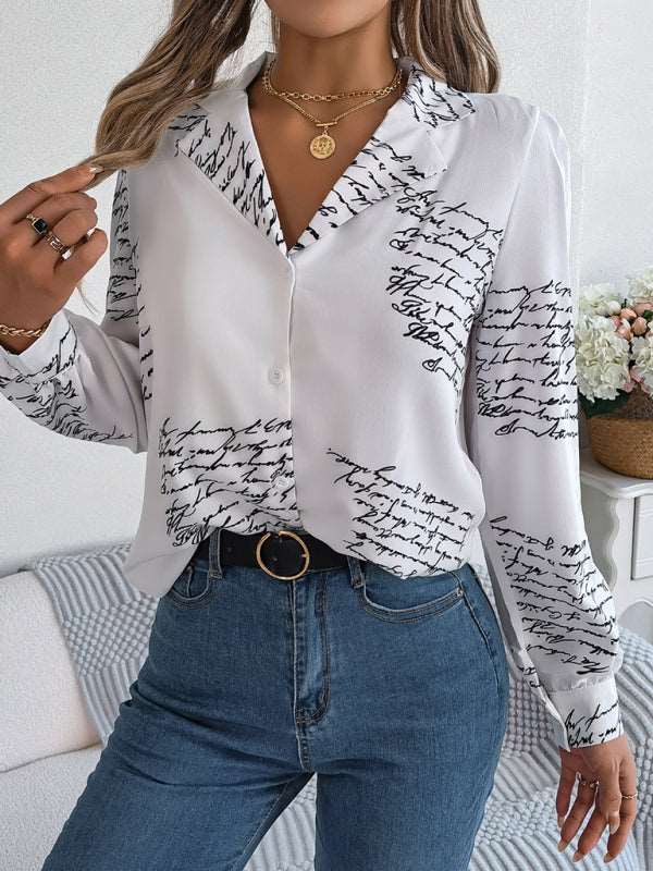 Chemise écriture - Tatieonline
