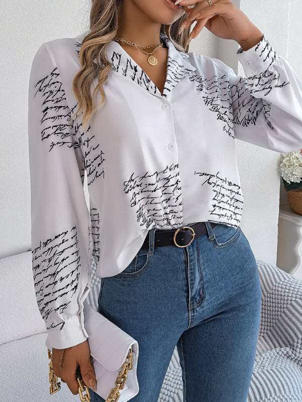 Chemise écriture - Tatieonline