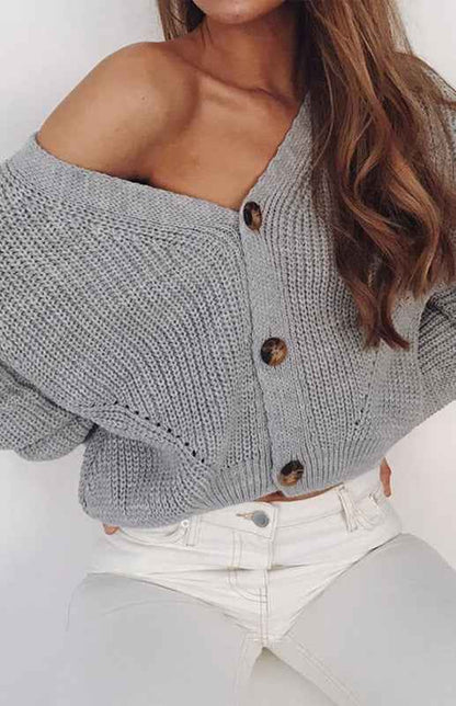 cardigan col V - Tatieonline