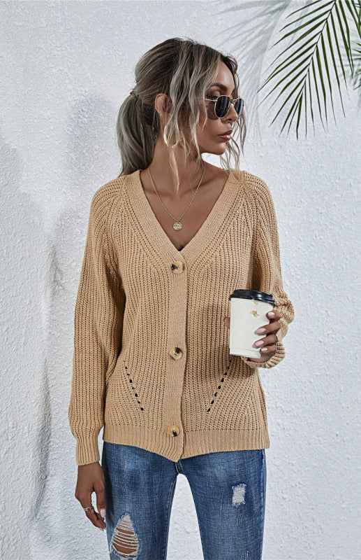 cardigan col V - Tatieonline